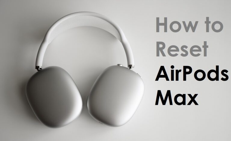 How to Reset AirPods Max